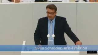 Landtag Brandenburg AfD Sven Schröder 10HRegelung [upl. by Lessard]