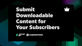 How to Submit Downloadable Content  DeviantArt HowtoVideos [upl. by Lloyd52]