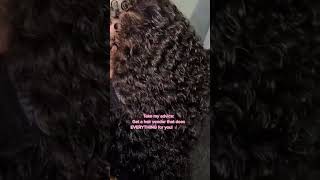 4C Edges Curly Wig So Natural Hairline alipearlhair [upl. by Nerita]