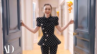 Touring the ‘Emily in Paris’ Season 4 Set With Lily Collins  Set Tour  Architectural Digest [upl. by Noach]