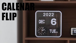 Fartech Flip Clock with Auto Calendar Flipping system [upl. by Devlen]