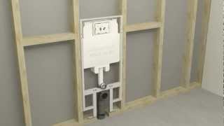 Fitting and Installation of Concealed Cisterns for Wall Hung Toilets [upl. by Woodcock]