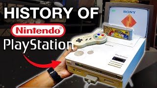 The Unusual History of The Nintendo Playstation  Gaming History [upl. by Gnen]