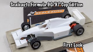 Scaleauto Formula 9097 132 scale slot car preview [upl. by Hannaj420]