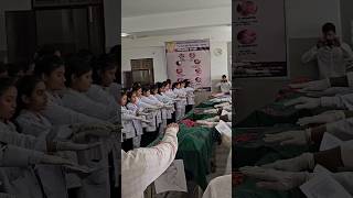 cadaveric Oath ceremony in Medical college 🩺 ytshorts doctor reels trending neet [upl. by Darrelle]