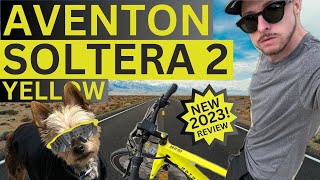 Aventon Soltera 2 Review Yellow 2023 [upl. by Dnomsaj]