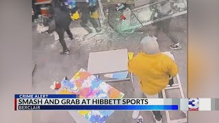 Hibbett Sports the latest business to be effected by a smash and grab [upl. by Yarazed]