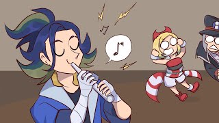 Adaman tries the flute  Pokémon Legends Arceus comic [upl. by Harmaning]