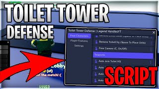 💥EP 67 PART 2 Toilet Tower Defense Script Hack Auto Farm Auto Place amp Upgrade Roblox Pastebin 2023 [upl. by Artekal]