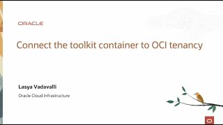 Part 4  Connect CD3 Automation toolkit container to OCI tenancy [upl. by Gretel]