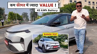 1399 लाख में इतनी RANGE आजतक सपना ही था  Nexon EV 45 का 100 से 0 Test [upl. by Afra]