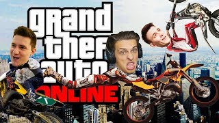 Těžká Moto Challenge  GTA Online w Bax a House [upl. by Broucek]