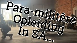 Paramilitêre Opleiding in SA [upl. by Paddie]