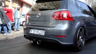 Golf 5 GTI Powerpipes performance exhaust [upl. by Cykana]