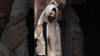 Beautiful😍Bridal hijab tutorialshortvideoyoutubeshortsshortsshortytshortshijabtutorialhijab [upl. by Euqinahc905]