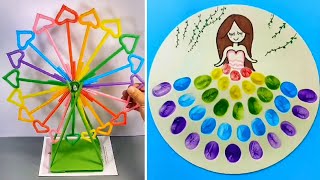 10 Easy Creative Crafts and Fun Activities for Kids  DIY Art amp Craft Ideas with Simple Tricks [upl. by Orvan]