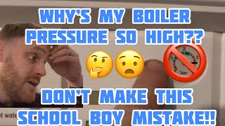 Boiler Losing Pressure Boiler Pressure High Dont Make This Schoolboy Mistake [upl. by Howie]