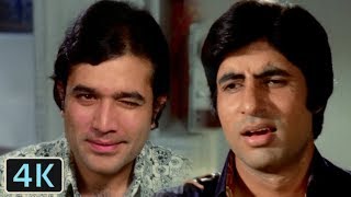 Diye Jalte Hain  Amitabh Bachchan Rajesh Khanna  Namak Haraam  Full 4K Video Song [upl. by Nachison]