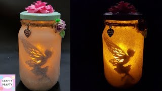 Fairy Lantern TutorialDIY Fairy Glow Jars  No Tissue Paper [upl. by Aekin]