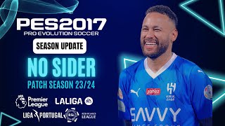 PES 2017  Best Patch For PES 2017 No Sider For Low PC  All Competitions Download amp Install [upl. by Oiled]