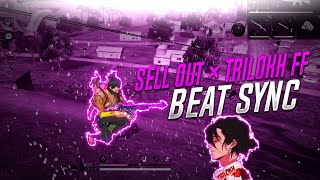 BASCO SELL OUT × TRILOKH FF  BEAT SYNC MONTAGE 💥 FREE FIRE [upl. by Jaylene175]