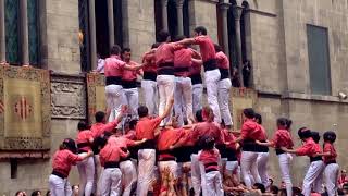 Castellers de Lleida 2017 Fiestas de San Miguel [upl. by Meir]