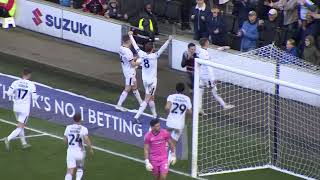 MK Dons v Walsall highlights [upl. by Reprah]