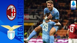 Milan 12 Lazio  Immobile on Target as Correa Scores Winner  Serie A [upl. by Hait278]