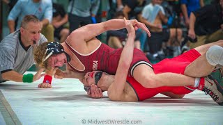 133 – Dylan Koontz R Ohio State University vs Wyatt Henson G University of Oklahoma [upl. by Dambro]