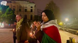 Belfort En souvenir des victimes de la guerre à Gaza et au Liban en allumant une bougie [upl. by Assenahs189]