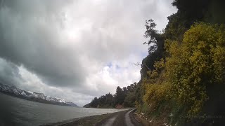 Driving Onawe Flat Road in Duvauchelle  Canterbury  New Zealand  4K [upl. by Sinnylg]