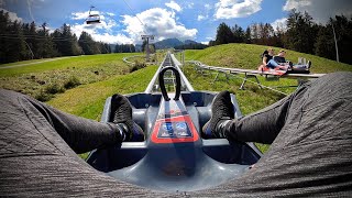 AlpspitzCOASTER  Onride POV  1790 Meter langer Alpine Coaster  Alpspitzbahn Nesselwang [upl. by Messab480]