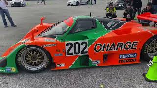 Mazda 767B 4 Rotor Daytona HSR 2023 [upl. by Parnas]