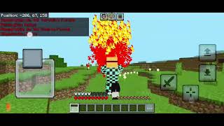 demon slayer addon showcase 121 minecraft pocket edition [upl. by Nnylahs766]