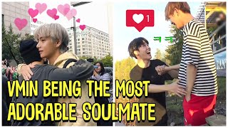 BTS VMIN Being The Most Adorable Soulmate [upl. by Alenson]