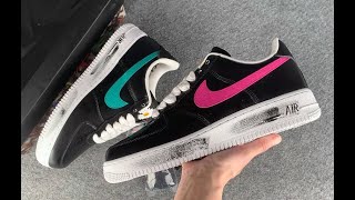 Nike Air Force 1 Low G Dragon Peaceminusone Para Noise 3 0 AQ3692004 [upl. by Enawtna601]