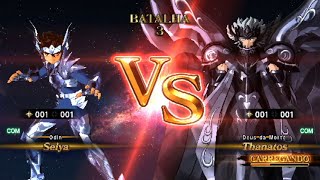 Seya Armadura Odin VS Thanatos  Saint Seiya Soldiers Soul  CDZ MULTIVERSE [upl. by Aihsilef]