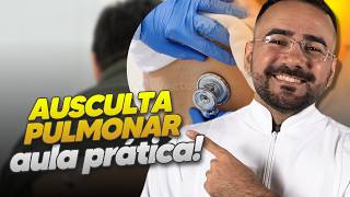 AUSCULTA PULMONAR  Sons anormais do pulmão e o que significa cada um [upl. by Ahcarb]