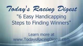 6 Quick Steps Every Horse Racing Handicapper Should Follow Before Placing a Bet [upl. by Htezil]