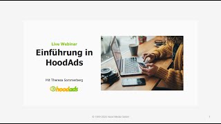 Hoodde Webinar  Einführung in HoodAds [upl. by Harriot]