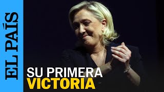 ELECCIONES FRANCIA  El partido de Le Pen vence en la primera vuelta y pide quotuna mayoría absolutaquot [upl. by Sewel]