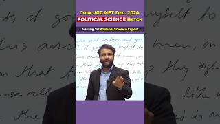 Western Political Thought Thomas Hobbes  Ugc Net Political Science  UPSC PSIR shorts [upl. by Carson]