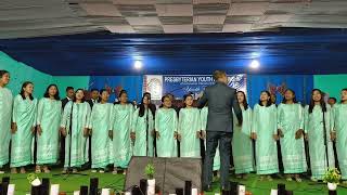 RI BHOI PRESBYTERIAN SYNOD CE UNION STANDING CHOIR  PRESBYTERIAN YOUTH FELLOWSHIP YOUTH CAMP 2024 [upl. by Ilagam]