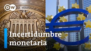 Incertidumbre respecto a la política monetaria a adoptar en EE UU y Europa [upl. by Roel]