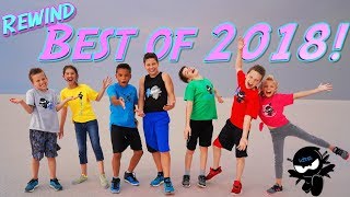 BEST of 2018 Ninja Kidz REWIND [upl. by Urbannal]