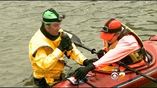 Man Cuts Gowanus Swim Early Plans To Try Again [upl. by Elliot]