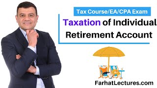 Taxable distribution of Individual Retirement Account IRA CPA Exam [upl. by Belle921]