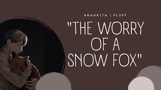 quotThe Worry of a Snow Foxquot  AranKita  Fluff  HurtComfort  Haikyuu texts [upl. by Saixela79]