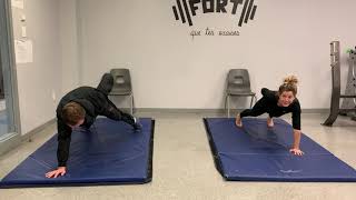 Entraînement cardiovasculaire avec le Collège Boisbriand [upl. by Downing]