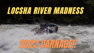 Lochsa River Madness 2022 Carnage 18000 CFS Whitewater Rafts Catarafts Kayaks AIRE River Couch [upl. by Torras]